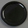 Carlisle KL11603 - Kingline™ Dinner Plate 10" x 3/4", Black - Pkg Qty 48