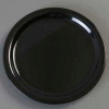 Carlisle KL20003 - Kingline™ Dinner Plate 8-29/32" x 25/32", Black - Pkg Qty 48