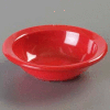 Carlisle KL80505 - Kingline™ Rimmed Fruit Bowl 4.4 Oz., 4-19/32", Red - Pkg Qty 48