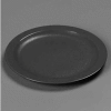 Carlisle PCD20903 - Narrow Rim Plate 9", Black - Pkg Qty 48
