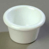 Carlisle S27502 - Smooth Ramekin 1.5 Oz., White - Pkg Qty 48