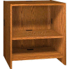 39" Adjustable Shelf Unit - 36"W x 30-1/8"D x 39-1/4"H Oak