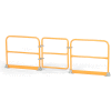 Vestil Steel Safety Guardrail - 8'L Hand Rail