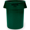Rubbermaid Brute Round Container - 32 Gallon Capacity, Green