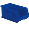 LewisBins Polypropylene Bins - 8.25X14.75X7" - Blue - Pkg Qty 12