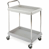 Metro® Utility Cart w/2 Shelves, 300 lb. Capacity, 32"L x 21-1/2"W x 41"H, Gray