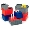Orbis Solid Color Flipak Tote - 26-15/16 X16-15/16 X12-1/8" - Red