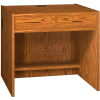 Two-Drawer Unit - 36"W x 30-1/8"D x 32-1/8"H, Oak