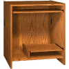 39" Tower Work Station - 36"W x 30-1/8"D x 39-1/4"H Oak