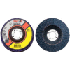 CGW abrasifs 42314 abrasives à lamelles 4-1/2 "x 5/8 - Grit 11 zircone 60" - Qté par paquet : 10