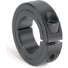 One-Piece Clamping Collar, 1-1/16", Black Oxide Steel