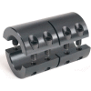 Norme de l’industrie 2-piece de serrage accouplements, 3/8", oxyde noir acier