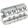 Two-Piece Industry Standard Clamping Couplings, 5/8", Stainless Steel