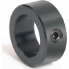 Set Screw Collar, 1/2", Black Oxide Steel