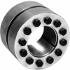 Climax Metal, Metric Keyless Rigid Coupling, C600M-35, C600 Series, Steel, 35mm Shaft