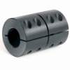1-Piece Clamping Couplings Recessed Screw, 1-1/2", Black Oxide Steel