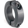 Two-Piece Clamping Collar, 4-1/4", Black Oxide Steel