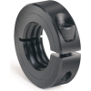 One-Piece Threaded Clamping Collar, Black Oxide Steel, ISTC-200-12