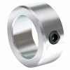 Lightweight Set Screw Collar L, 1/4", Zinc Plated Steel