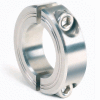 Metric Two-Piece Clamping Collar, 6mm, Stainless Steel