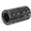 Metric One-Piece Industry Standard Clamping Couplings, 9mm, Black Oxide Steel