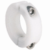 Nylon Two-Piece Clamping Collar N2C-Series, 1/2", Acetal
