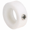 Nylon Set Screw Collar NC-Series, 1/4", Acetal