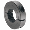 One-Piece Threaded Clamping Collar Recessed Screw, Black Oxide Steel, TC-200-12