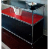 Kit d’enceinte - Porte de glissière 14 x 36 x 18, bleu