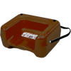 Koala Kare® Booster Seat with Strap, Dual Heights, Extra Wide Base, Brown, 1-Pack