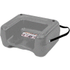 Koala Kare® Booster Seat with Strap, Dual Heights, Extra Wide Base, Dark Gray, 1-Pack