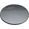 Cal-Mil 1523-12-65 Round Serving / Display Stone 12" Dia. x 1/4"H Black - Pkg Qty 6