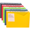 C-Line produits Write-on Poly fichier vestes, assortis, 11 X 8 1/2, 10/PK
