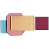 Cambro 1313522 - Camtray 33 x 33cm Metric, Burgundy Wine - Pkg Qty 12