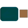 Cambro 1318508 - Camtray 13 x 18 Rectangle, Suede Brown - Pkg Qty 12