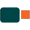 Cambro 1520220 - Camtray 15" x 20" Rectangular, Citrus Orange - Pkg Qty 12