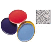Cambro 2500277 - Camtray 19" x 24" Oval, Swirl Gray - Pkg Qty 6