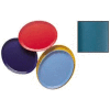 Cambro 2500414 - Camtray 19" x 24" Oval, Teal - Pkg Qty 6