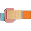Cambro 3046222 - Camtray 30 x 46cm Metric, Orange Pizazz - Pkg Qty 12