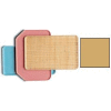 Cambro 3253514 - Camtray 32 x 53cm Metric, Earthen Gold - Pkg Qty 12