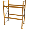 Démarreur cresswell palette rack, 2 niveau, 108"W X 36"D X 120"H, cadre non assemblé