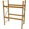 Cresswell Pallet Rack Starter, 2 Level,  96"W X 48"D X 96"H, Assembled Frame