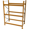 Démarreur cresswell palette rack, 3 niveau, 144"W X 36"D X 192"H, cadre non assemblé