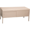 24"W Machine Table w/ Doors, Regal Cherry Laminate Top Medium Gray Finish