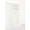 Rotary File Cabinet Components, Legal Front Hanging Folder Rail, Bone White