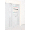 Rotary File Cabinet Components, Legal Front Hanging Folder Rail, Light Gray