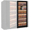 Rotary File Cabinet Adder Unit, Legal, 5 Shelves, Light Gray