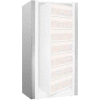 Rotary File Cabinet Components, Letter End Panel Kit, 7-High, Light Gray