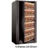 Rotary File Cabinet Starter Unit, Letter, 4 Shelves, Black