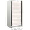 Rotary File Cabinet Components, Base Starter Unit, Legal, 4-High, Bone White